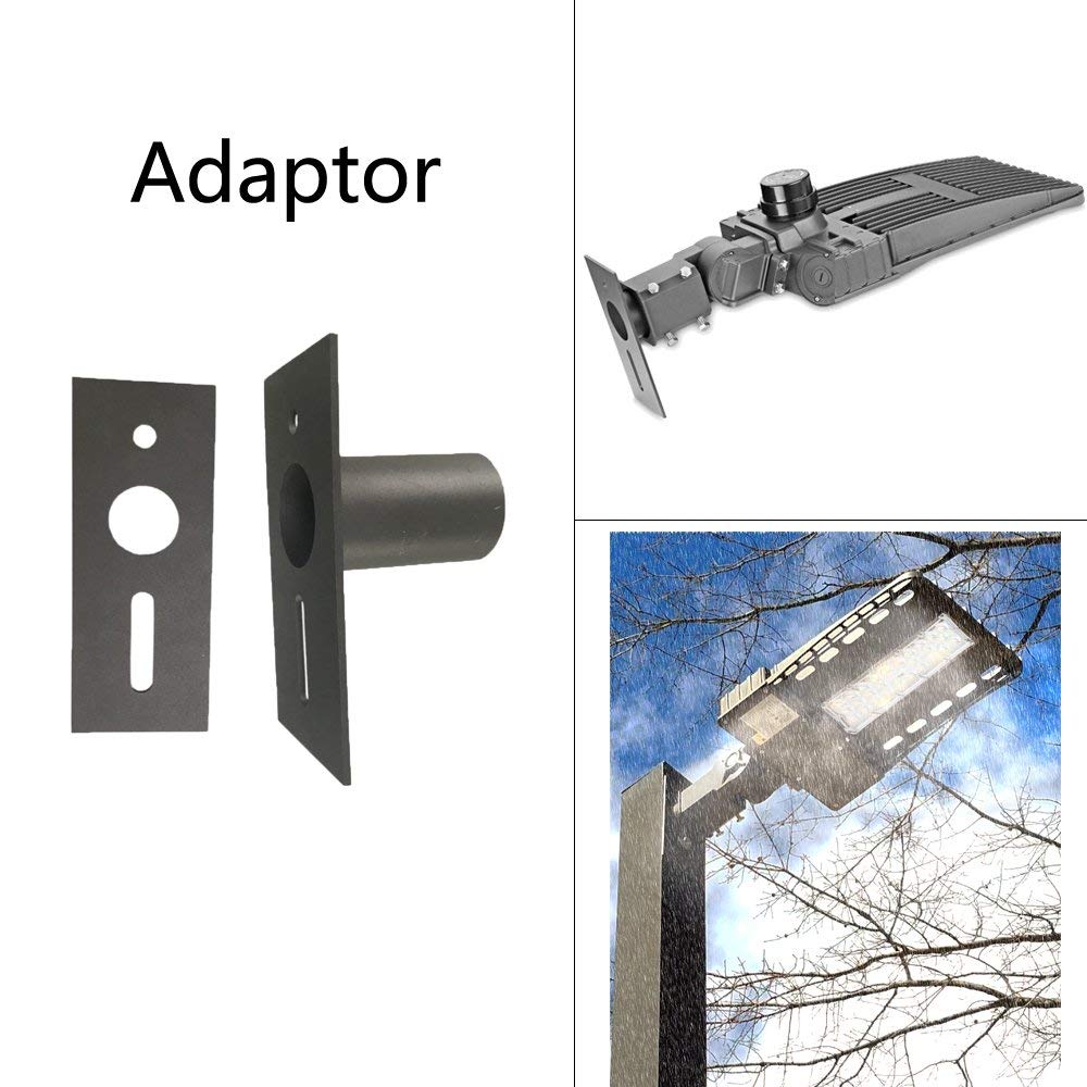 Fixture Mounting Brackets Adaptor For Shoebox Light And Pole
