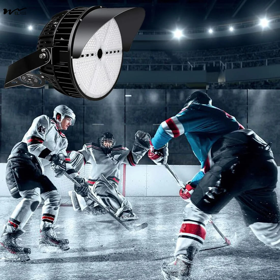 500W LED Stadium Light - 72000 Lumens, IP65, 10KV Surge, 1500-2000W Metal Halide Replacement