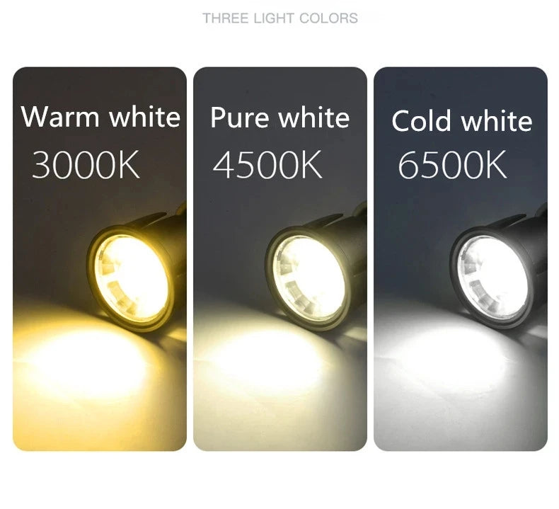 5pcs Super Bright Dimmable GU10 COB 3W 5W 7W LED Bulb Lamp AC110V 220V spotlight Warm White/Cold White led LIGHTING